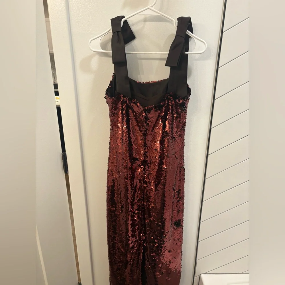 Tuckernuck Bronze Sequin Roxy Dress - Picture 3 of 9
